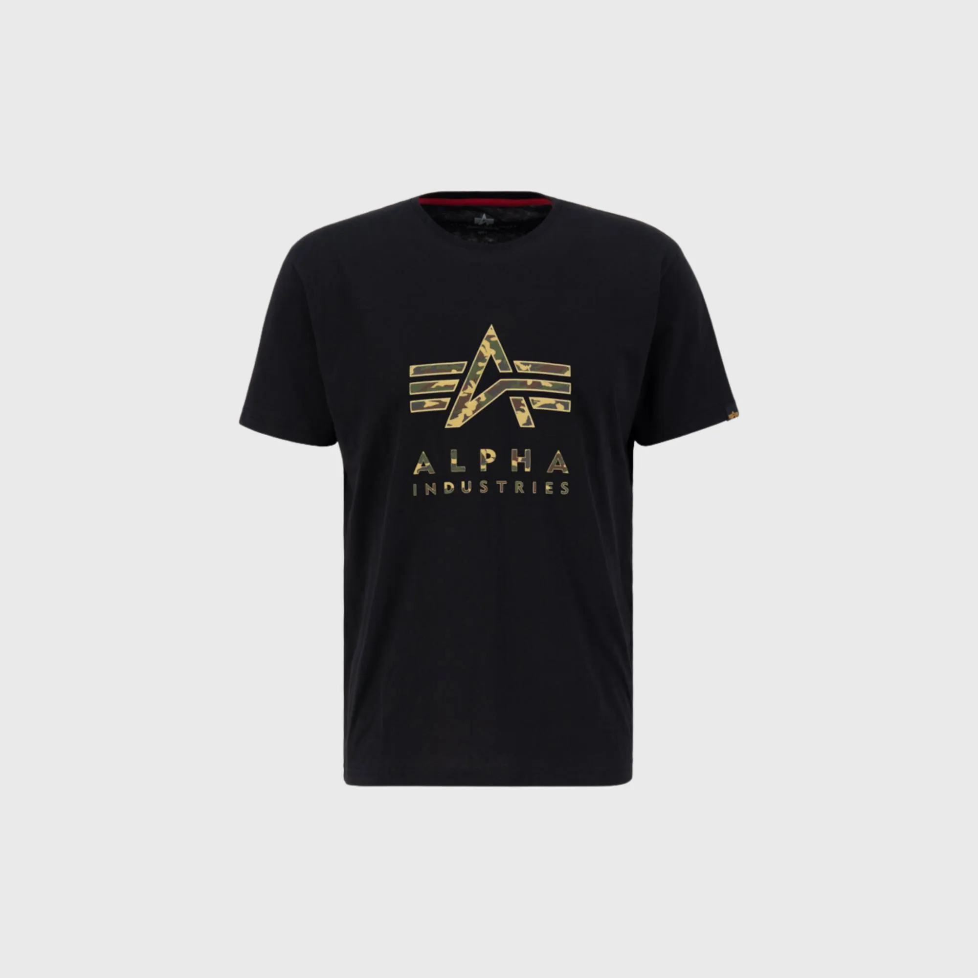 ALPHA INDUSTRIES CAMO PUFF PRINT T-SHIRT