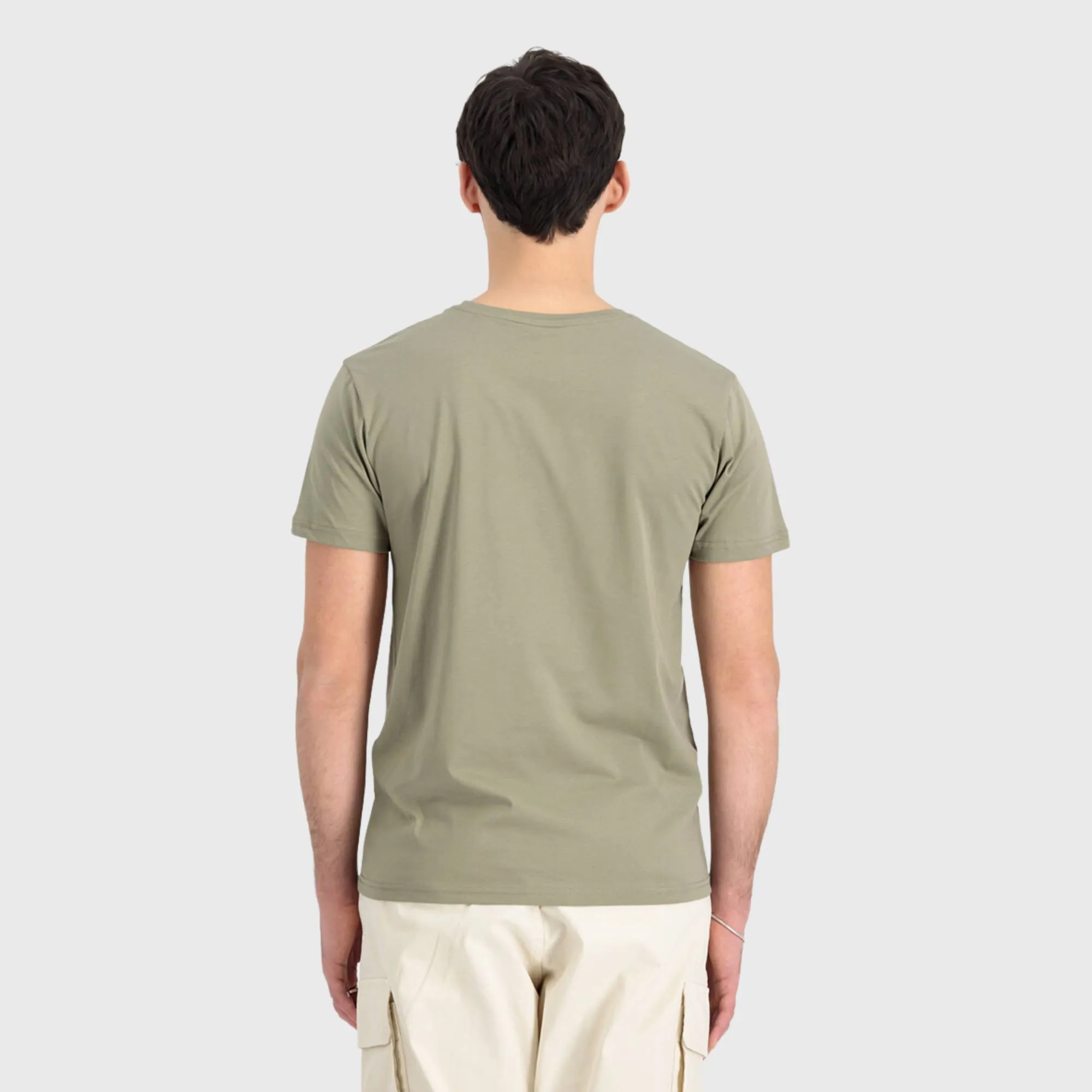 ALPHA INDUSTRIES CAMO PUFF PRINT T-SHIRT