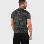ALPHA INDUSTRIES BASIC SMALL LOGO CAMO T-SHIRT