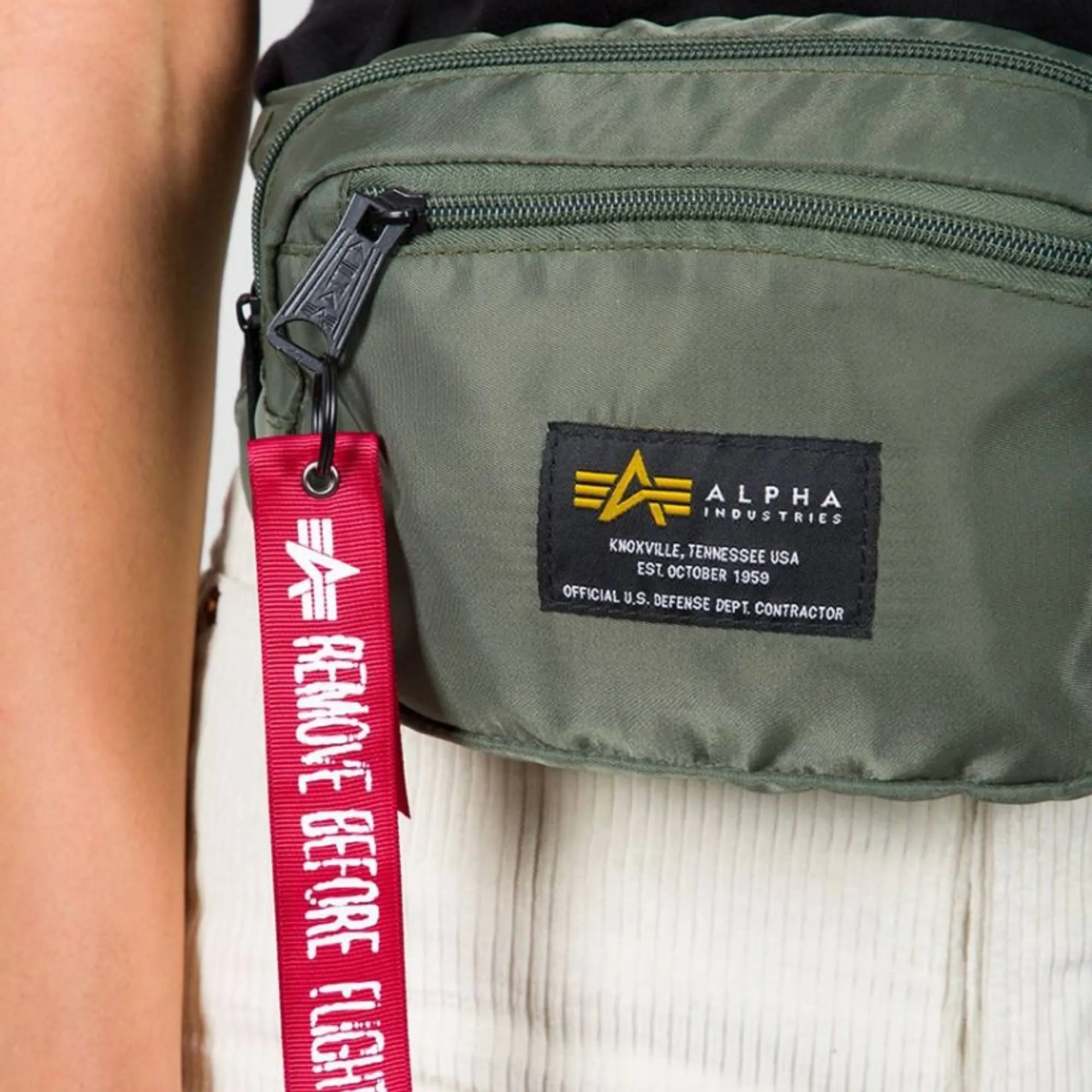 ALPHA INDUSTRIES CREW WAIST BAG