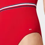 TOMMY SQUARE NECK ONE PIECE SWIM SUIT