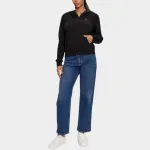 TOMMY JEANS WOMENS REGULAR FLAG ZIP THRU