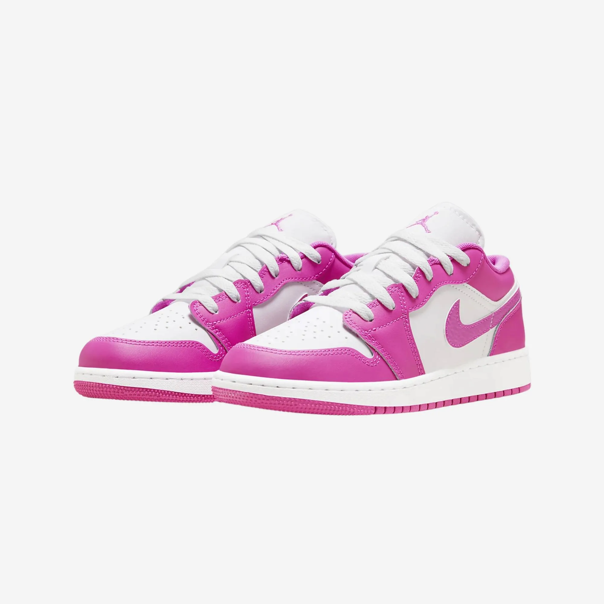 JORDAN 1 LOW FIRE PINK (GS)