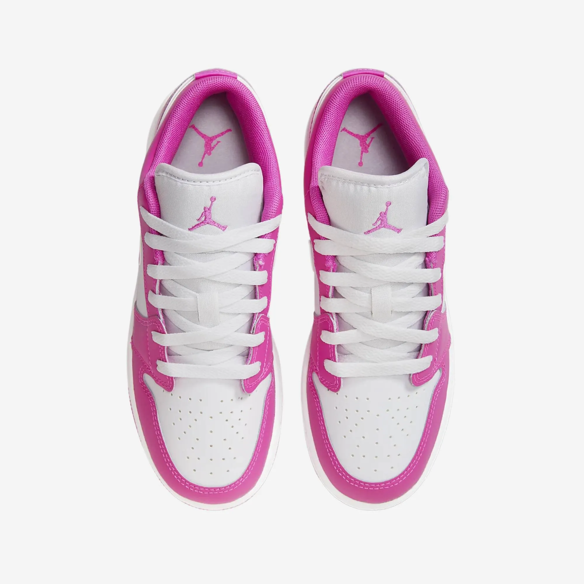 JORDAN 1 LOW FIRE PINK (GS)