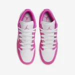 JORDAN 1 LOW FIRE PINK (GS)