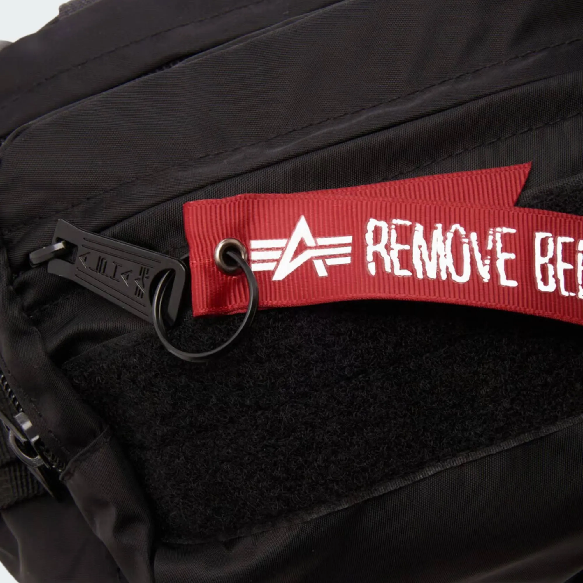 ALPHA INDUSTRIES RUBBER PRINT WAISTBAG