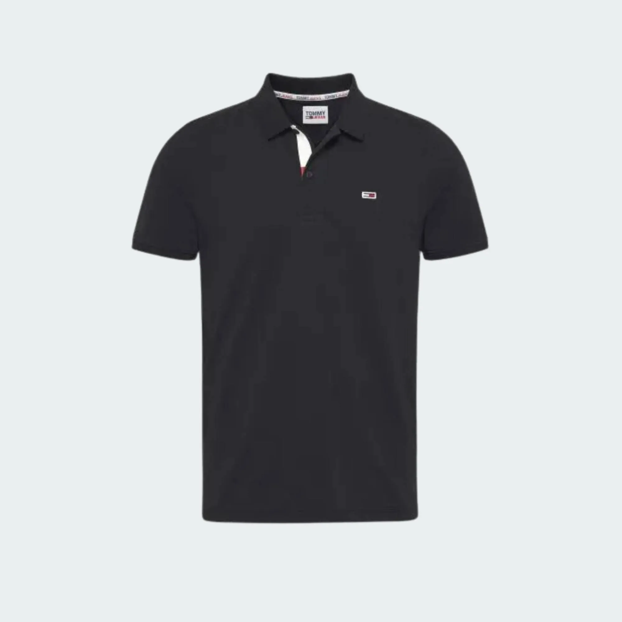 TOMMY JEANS SLIM PLACKET POLO