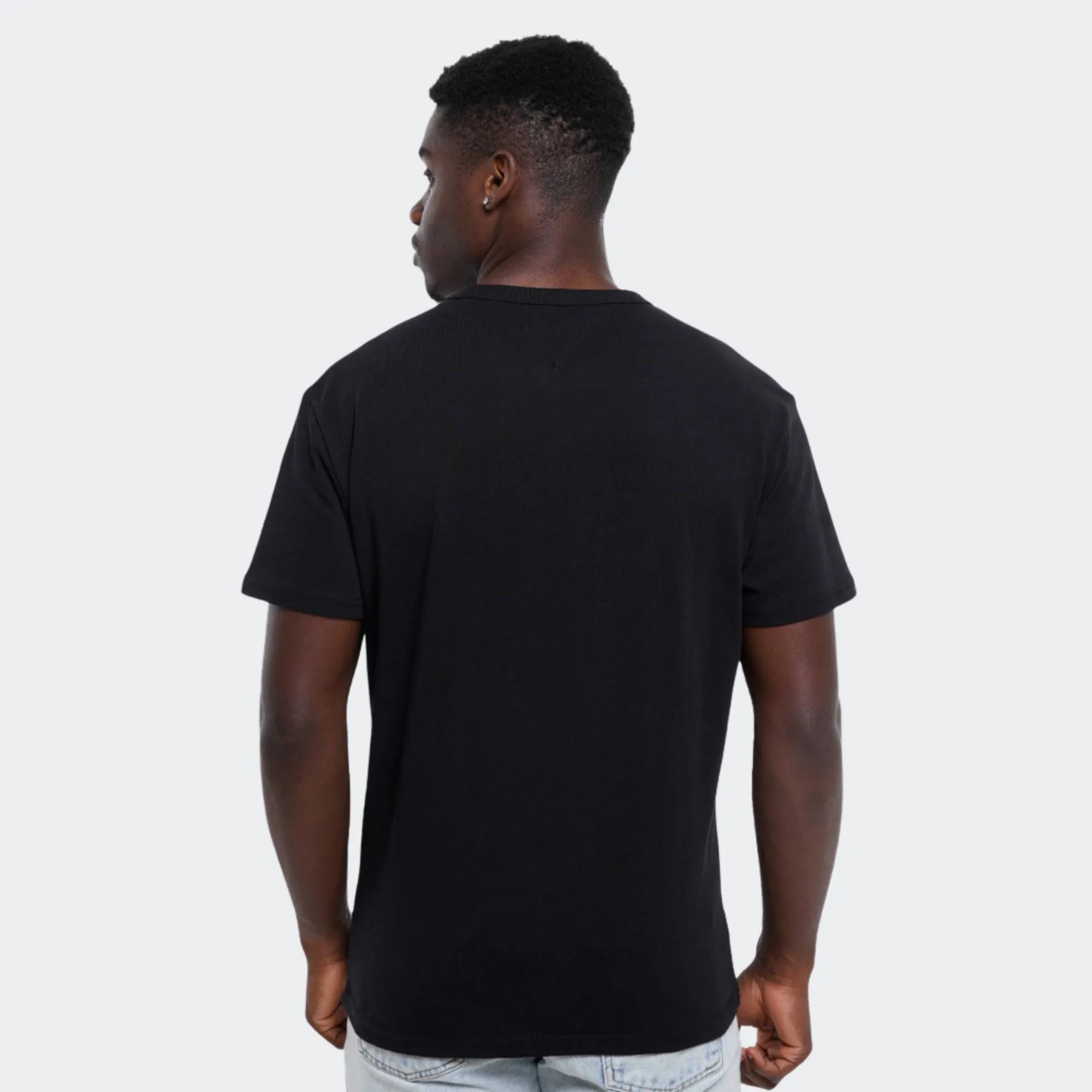 TOMMY JEANS MENS REGULAR BADGE TEE
