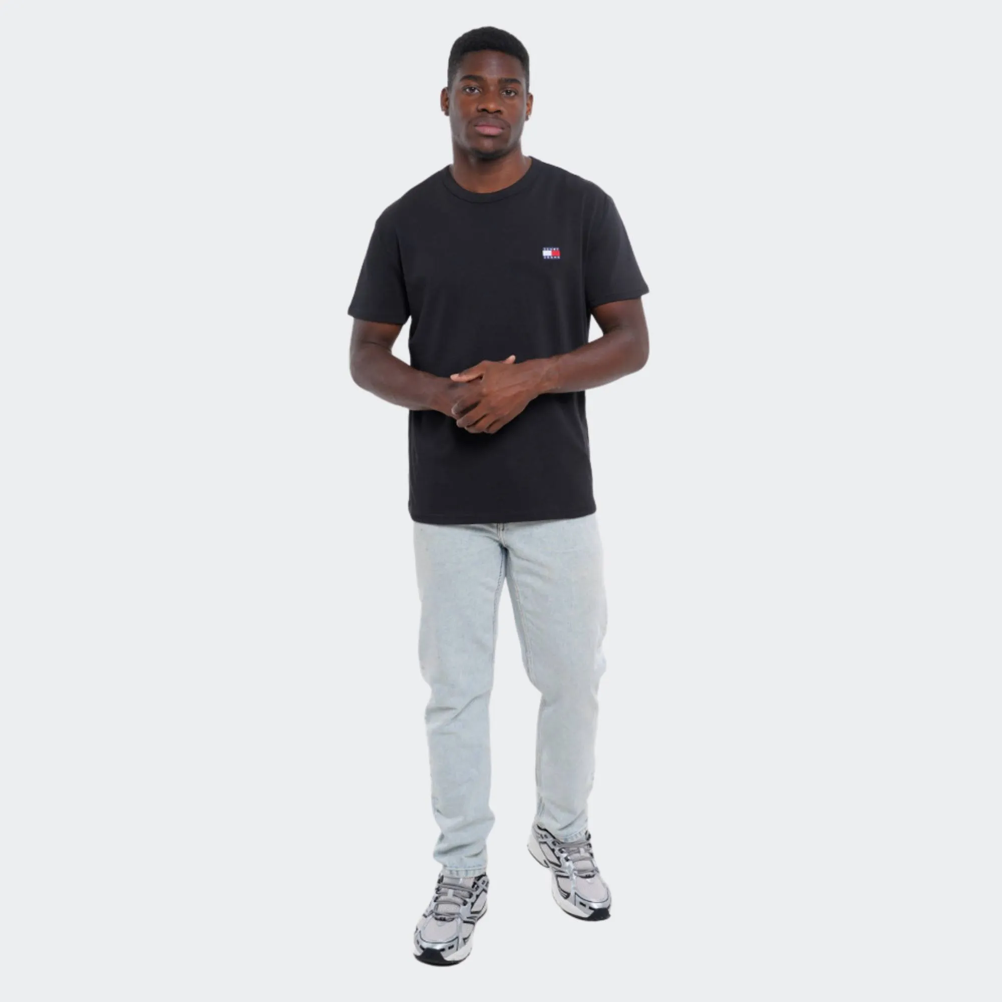 TOMMY JEANS MENS REGULAR BADGE TEE