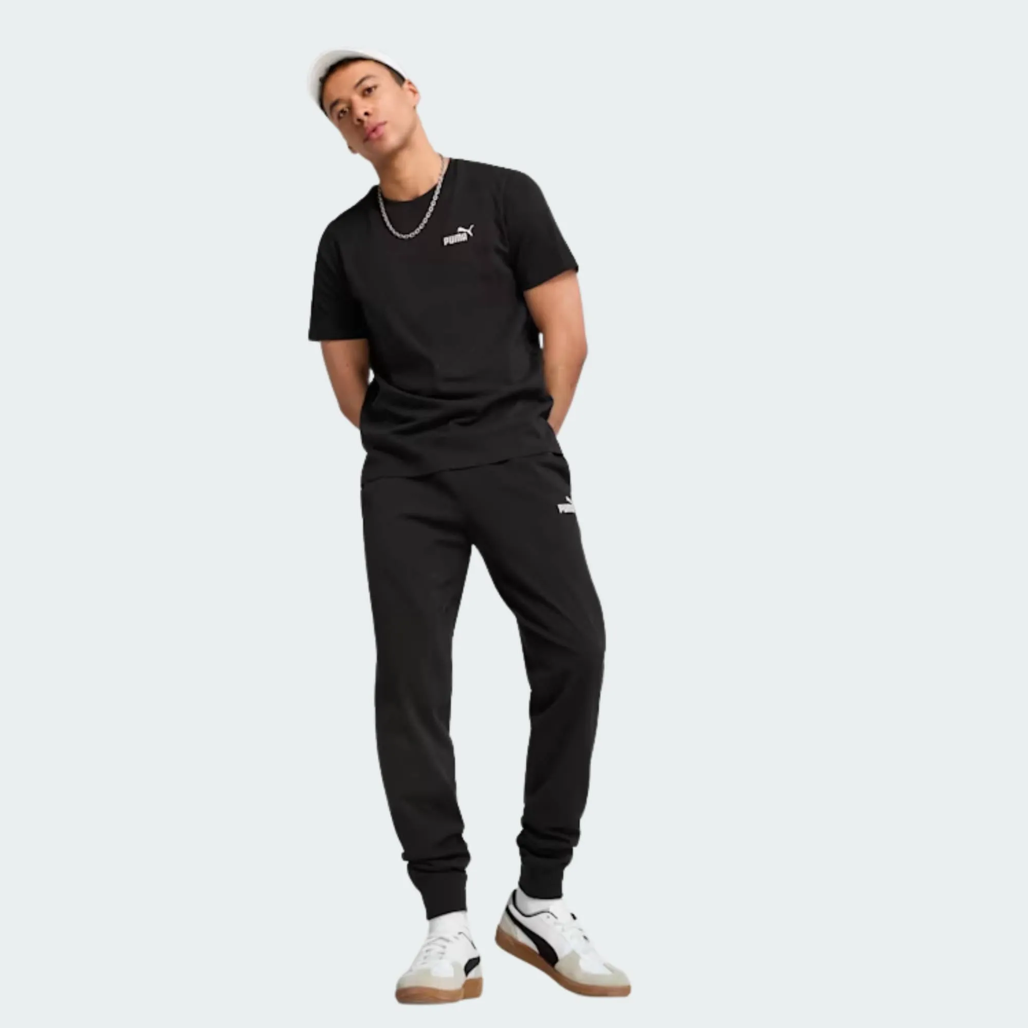 PUMA ESSENTIALS SMALL NO. 1 LOGO TEE