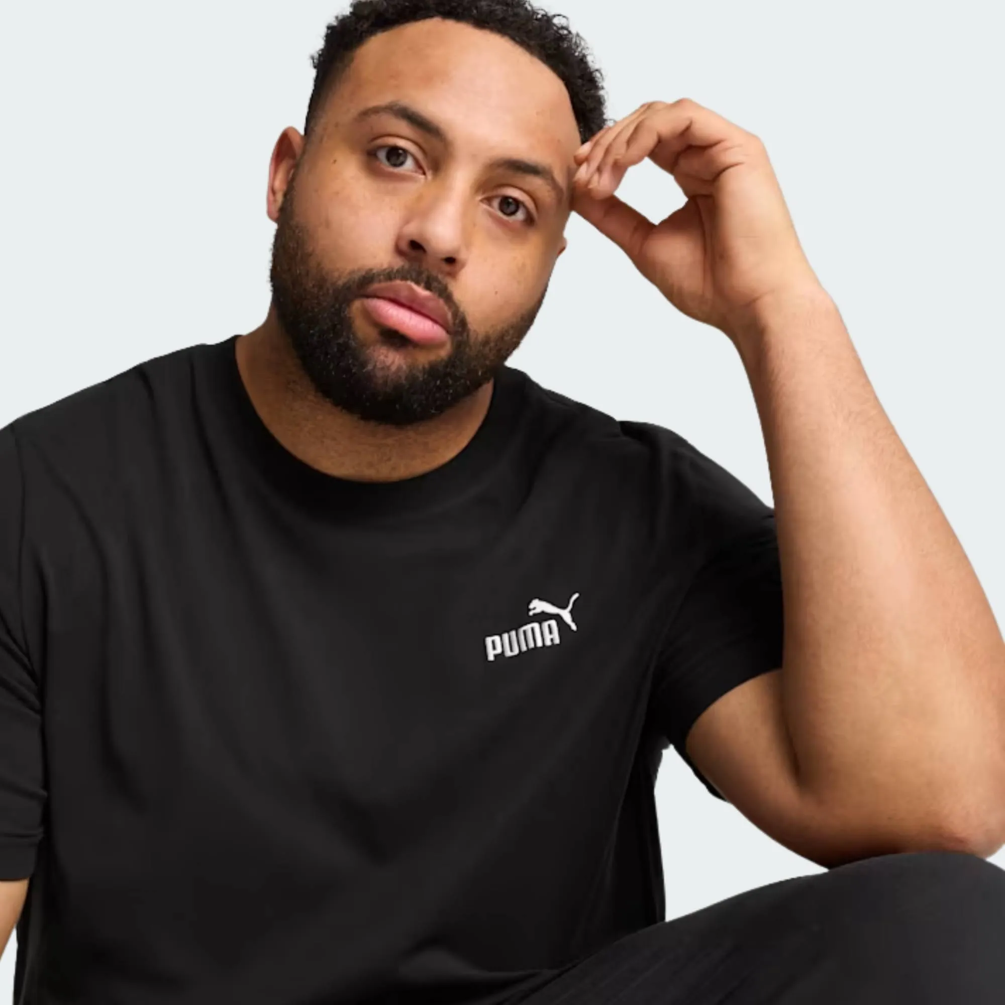 PUMA ESSENTIALS SMALL NO. 1 LOGO TEE