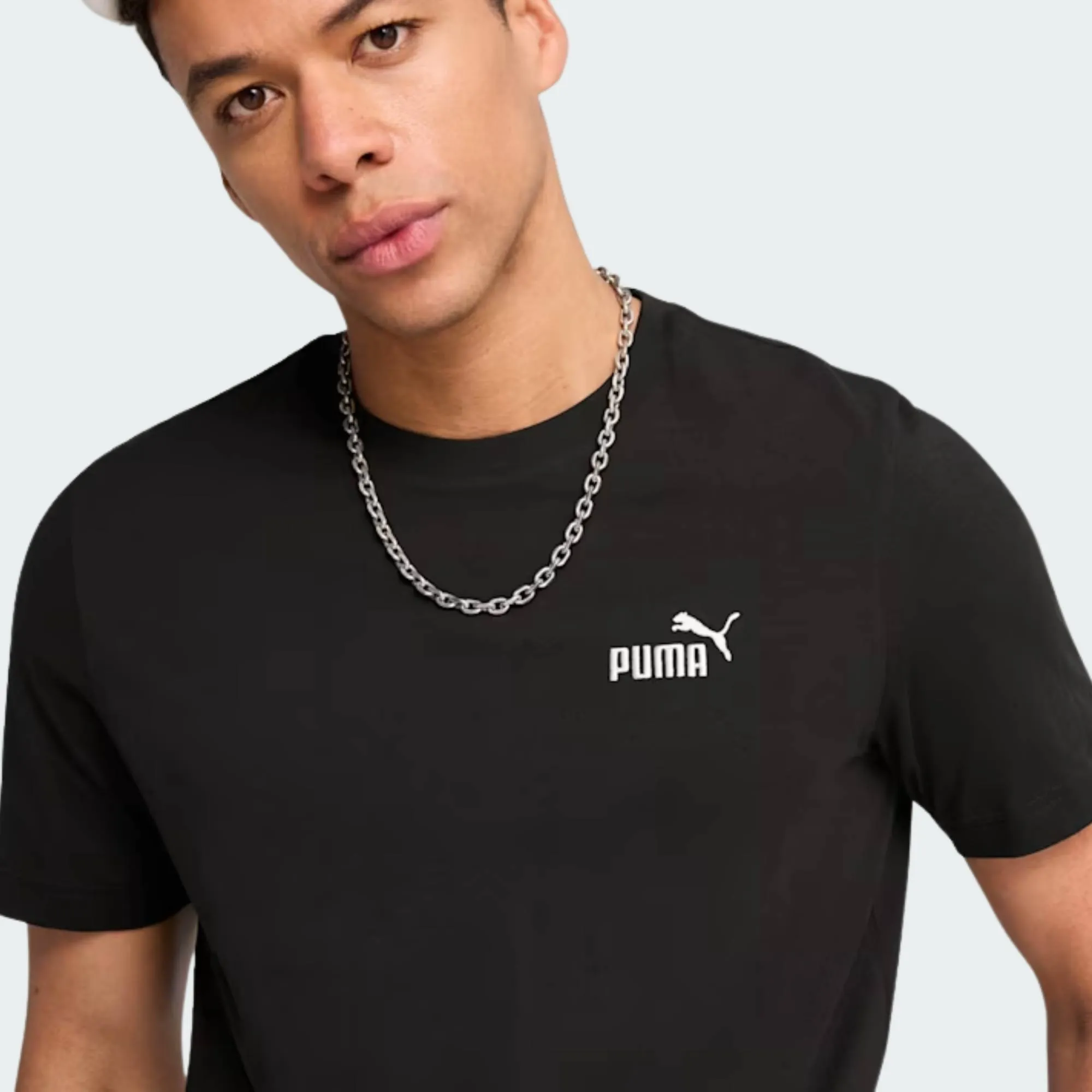 PUMA ESSENTIALS SMALL NO. 1 LOGO TEE