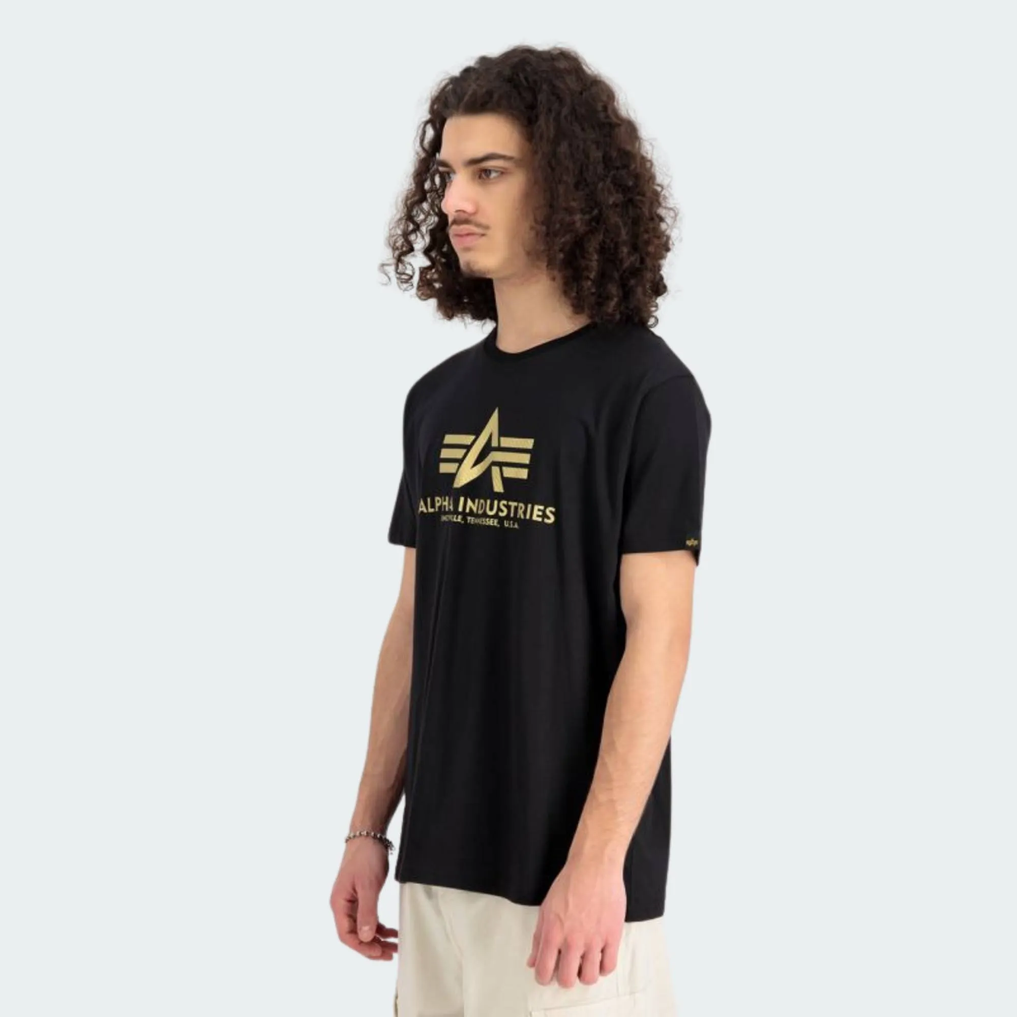 ALPHA INDUSTRIES BASIC CARBON T-SHIRT