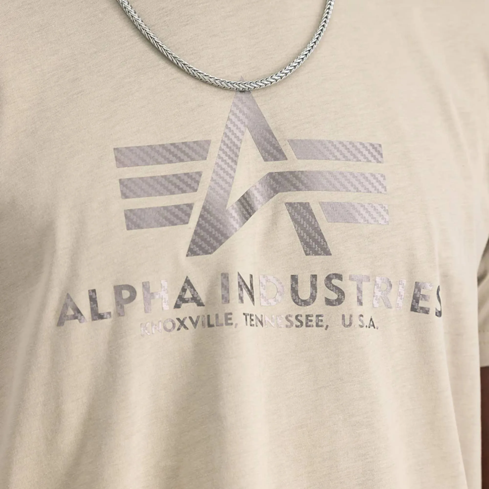 ALPHA INDUSTRIES BASIC CARBON T-SHIRT
