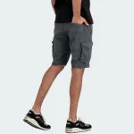 ALPHA INDUSTRIES COTTON TWILL JOGGER SHORTS