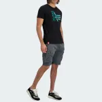 ALPHA INDUSTRIES COTTON TWILL JOGGER SHORTS