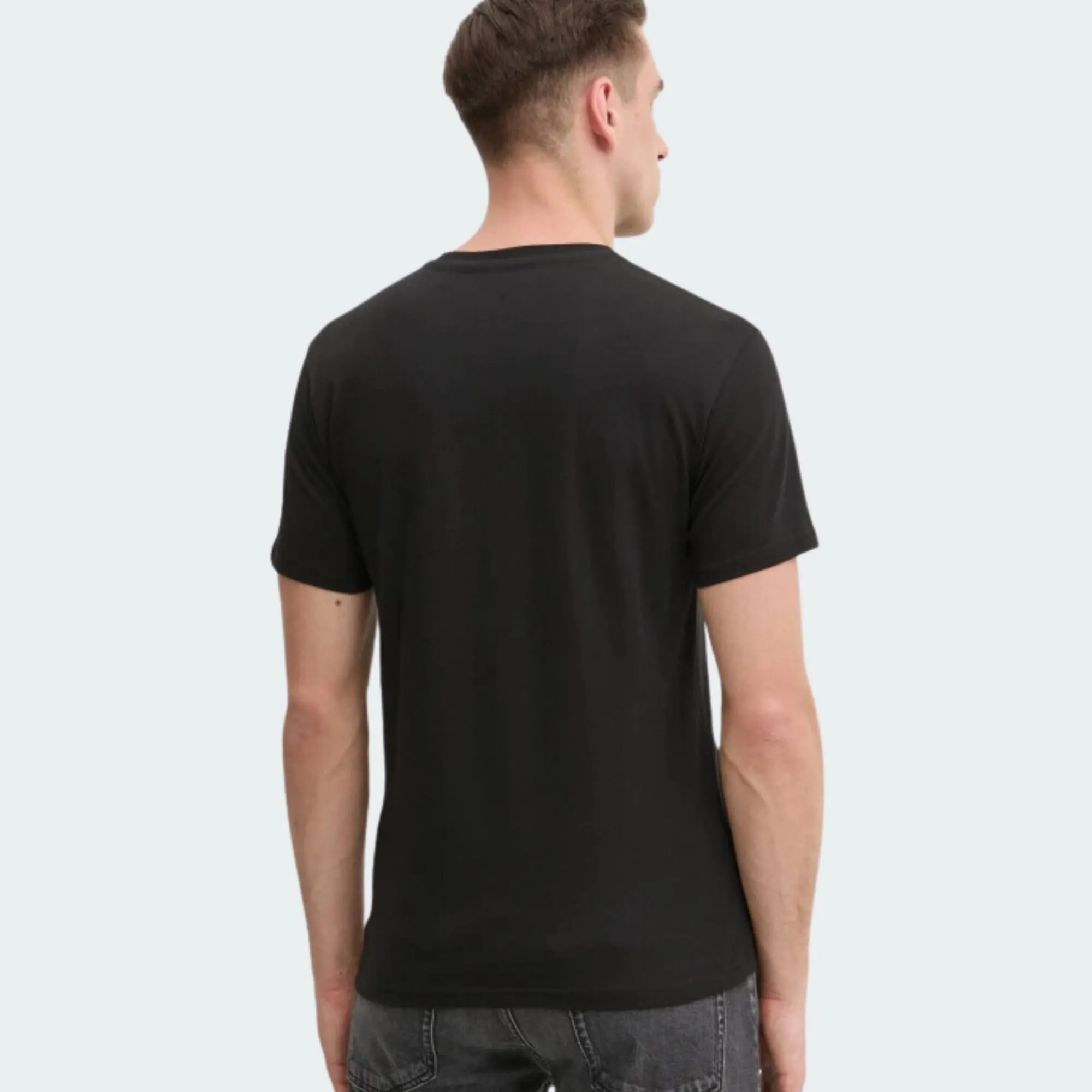 ALPHA INDUSTRIES SATIN LOGO T-SHIRT