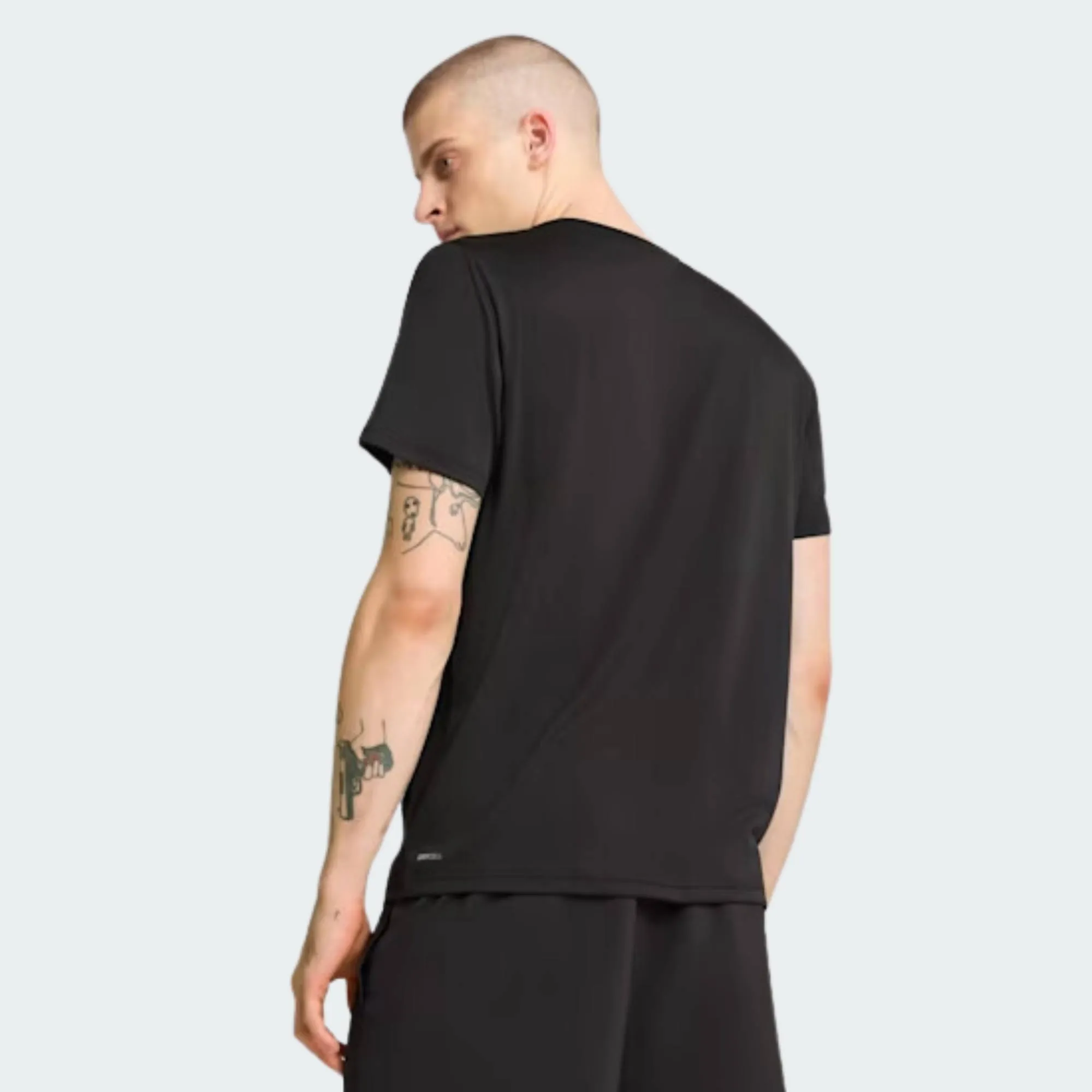 PUMA MENS TAD ESSENTIAL SOLID CAT TSHIRT