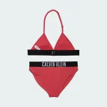 CALVIN KLEIN GIRLS TRIANGLE BIKINI SET