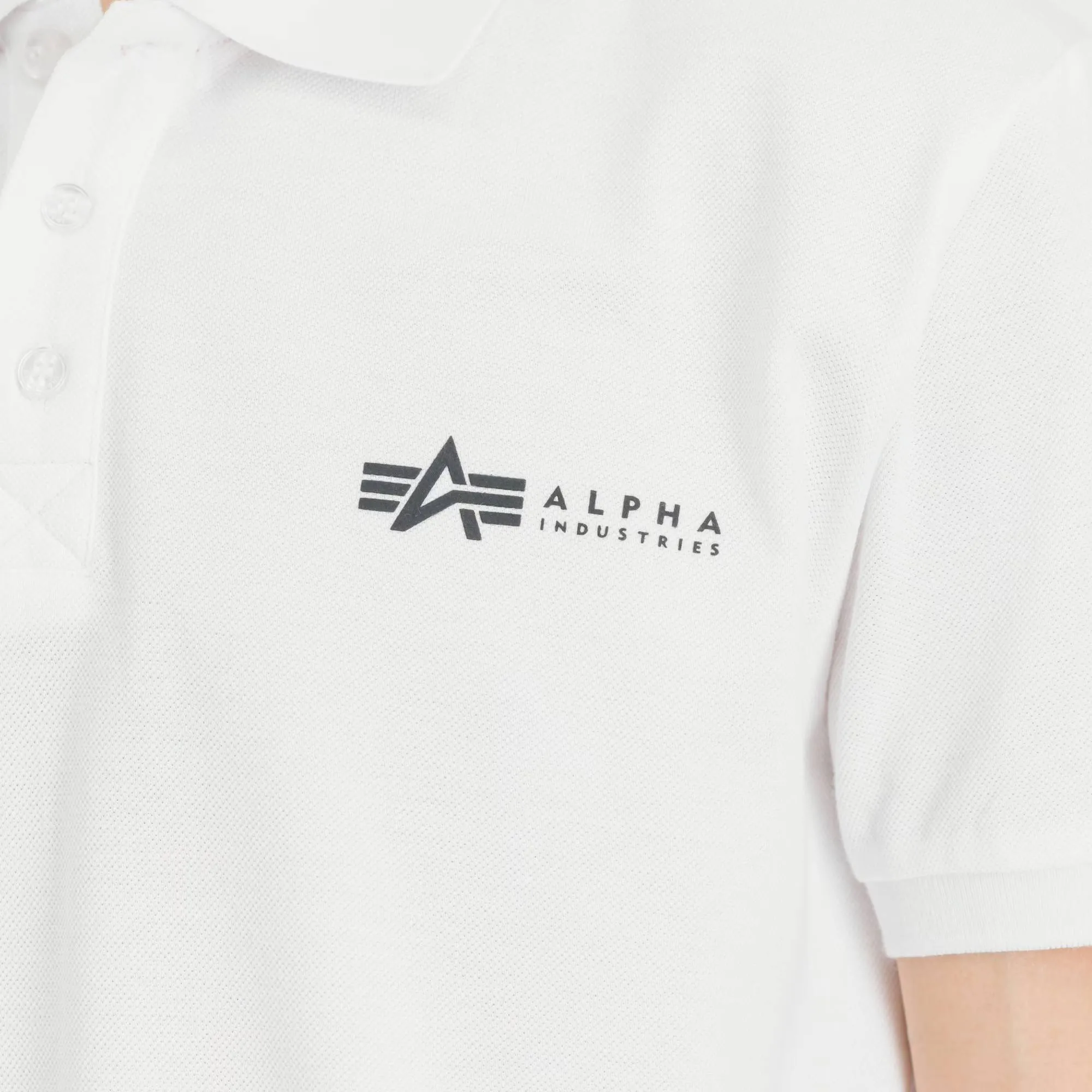 ALPHA INDUSTRIES BASIC SMALL LOGO POLO SHIRT