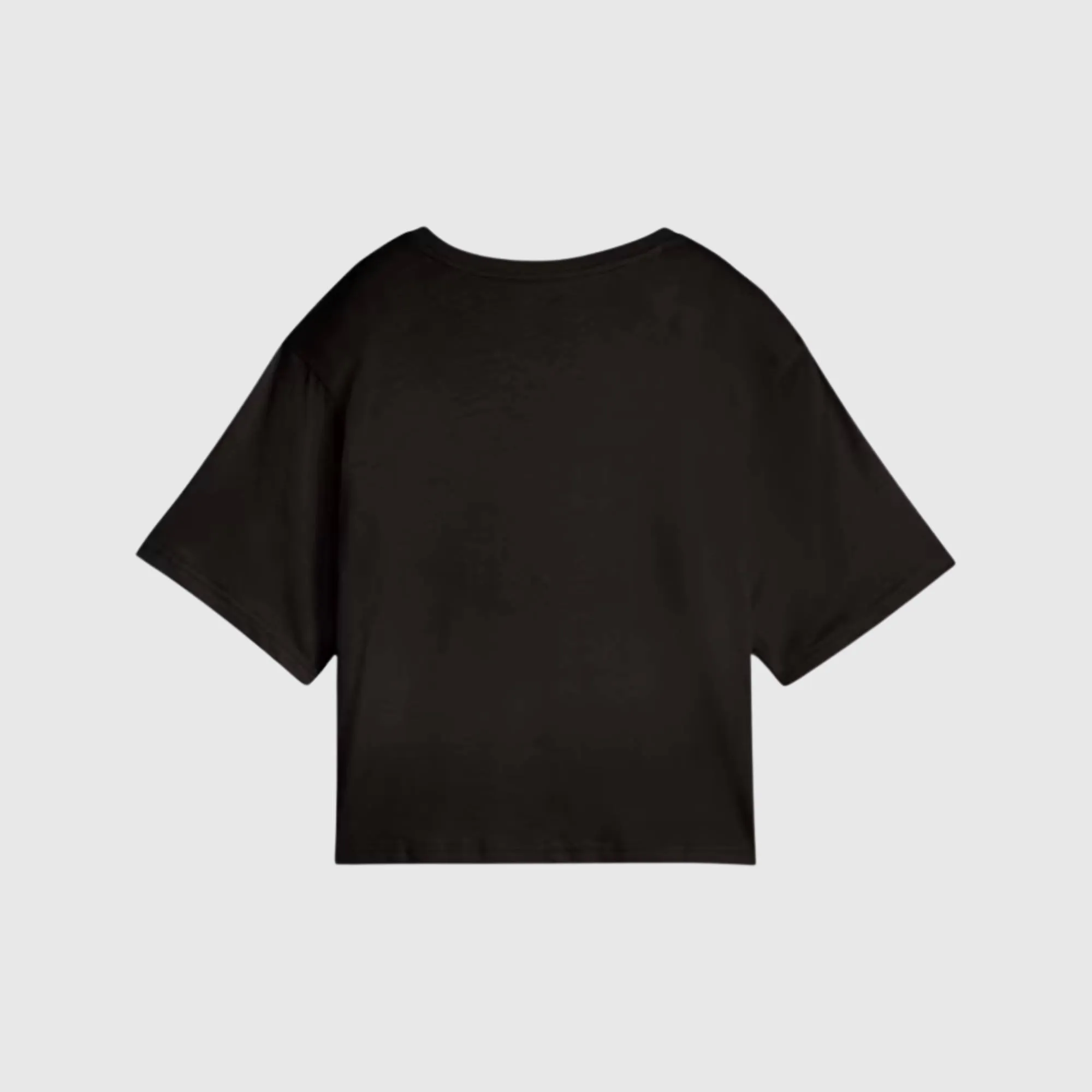 PUMA ESSENTIALS CROPPED NO. 1 LOGO RELAXED TEE