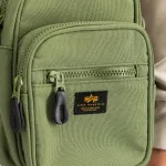ALPHA INDUSTRIES LABEL MESSENGER BAG