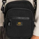ALPHA INDUSTRIES LABEL MESSENGER BAG SMALL
