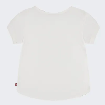LEVIS GIRLS DOUBLE CUFF TEE