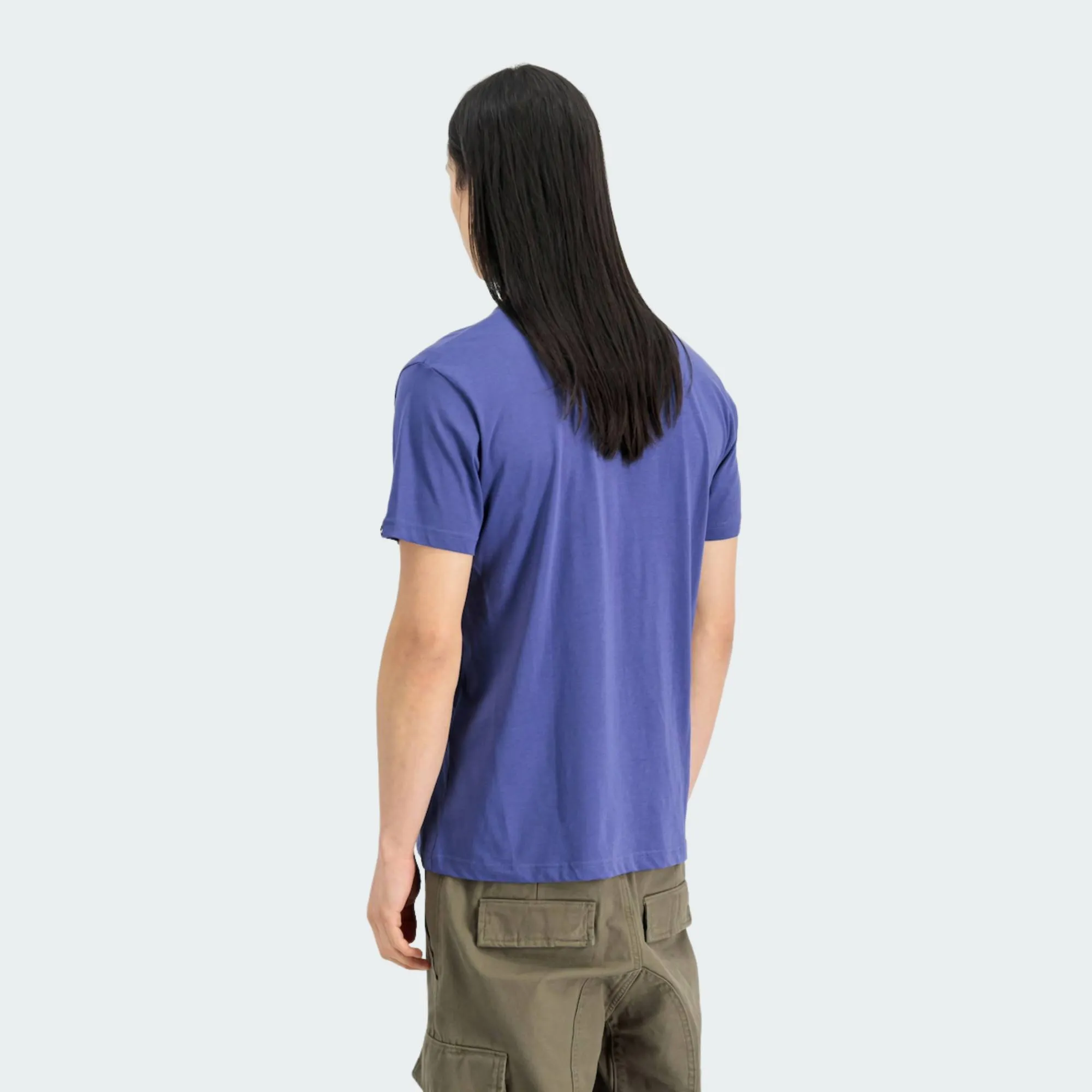 ALPHA INDUSTRIES BASIC T SHIRT SMALL LOGO
