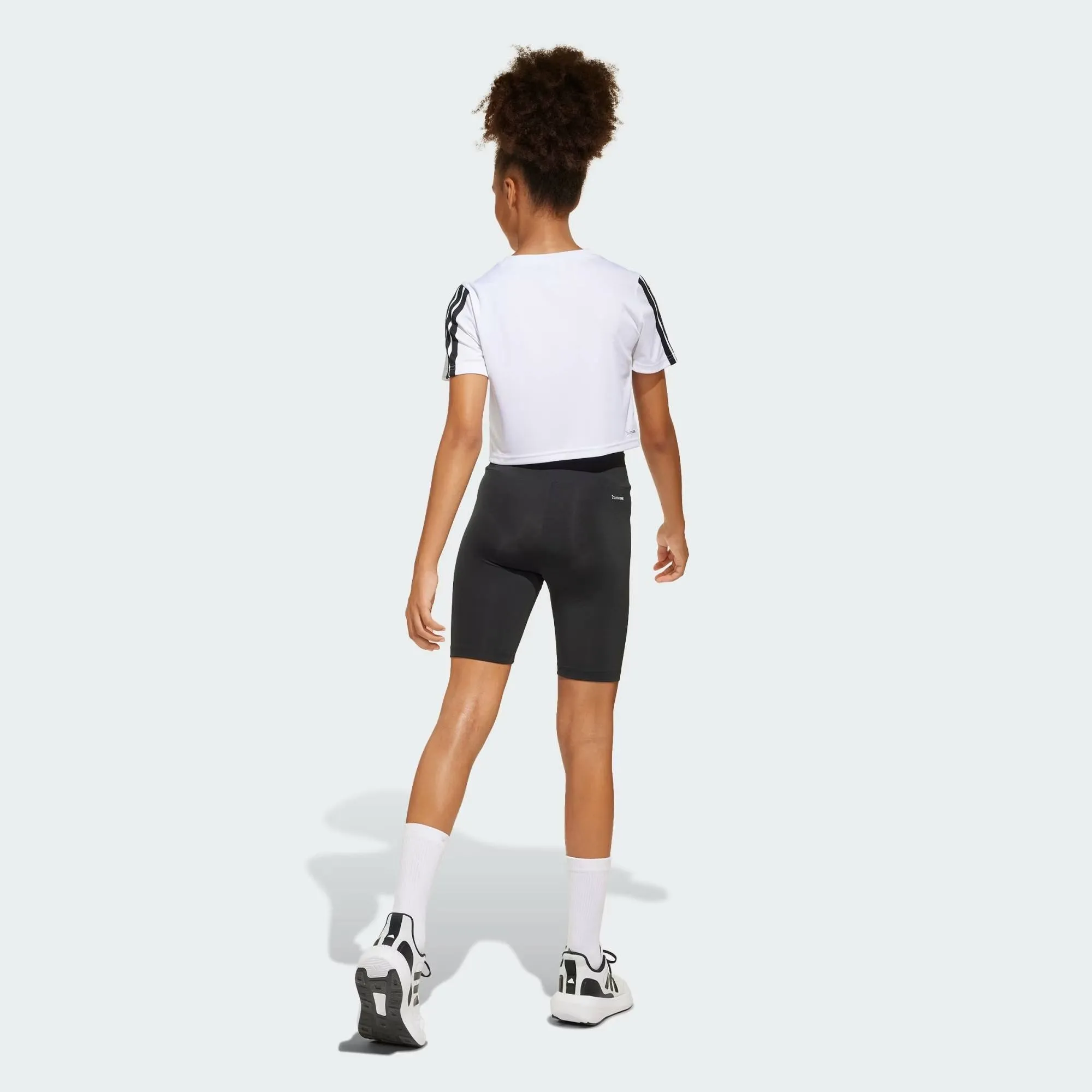 ADIDAS GIRLS TSHIRTR-ES 3-STRIPES SET