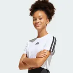 ADIDAS GIRLS TSHIRTR-ES 3-STRIPES SET