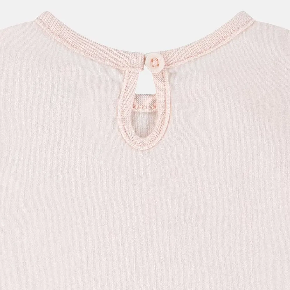 LEVI'S GIRLS SMOCKED SLV TEE
