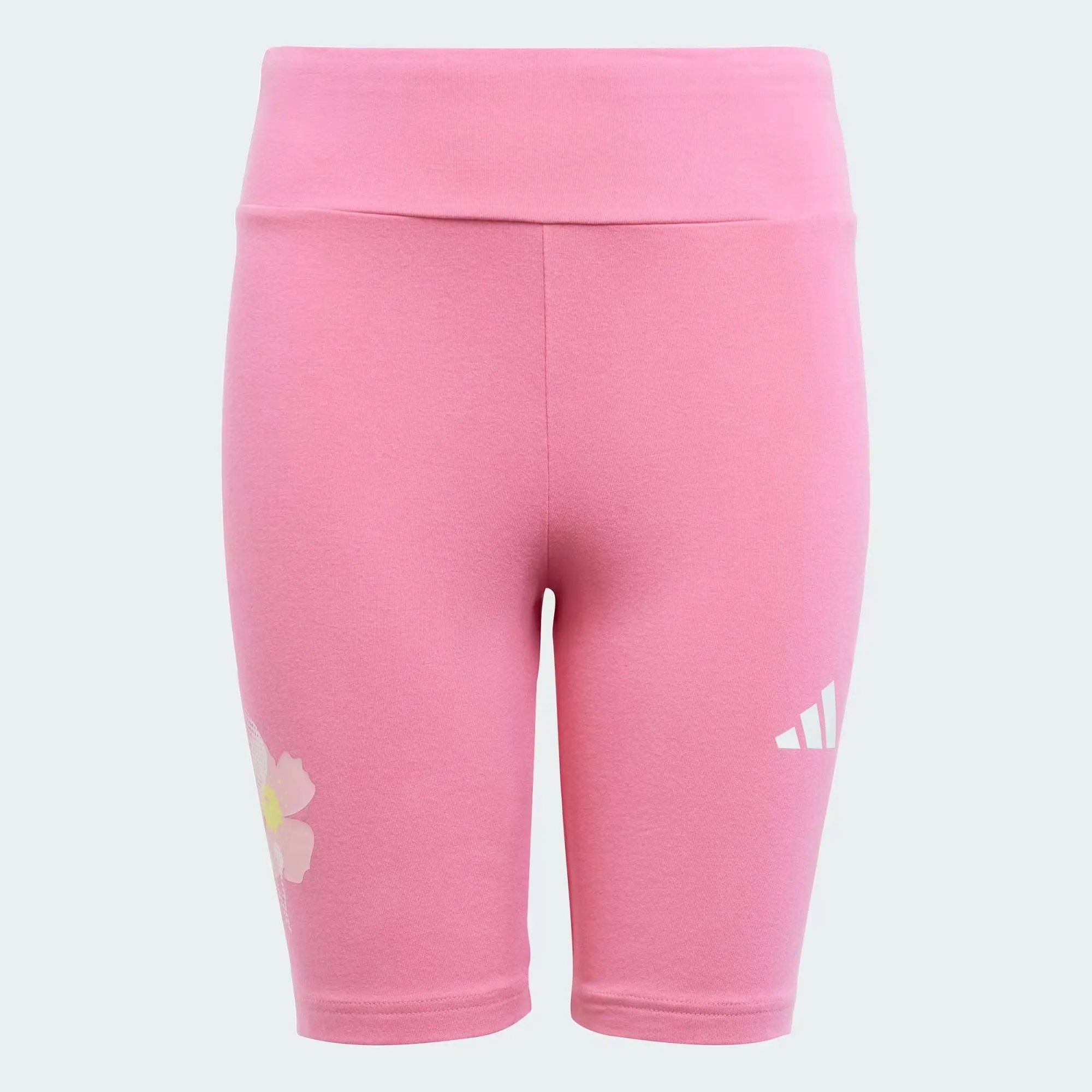 ADIDAS JUNIOR FLOWER BIKER SHORT