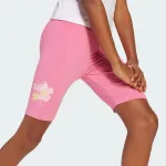 ADIDAS JUNIOR FLOWER BIKER SHORT