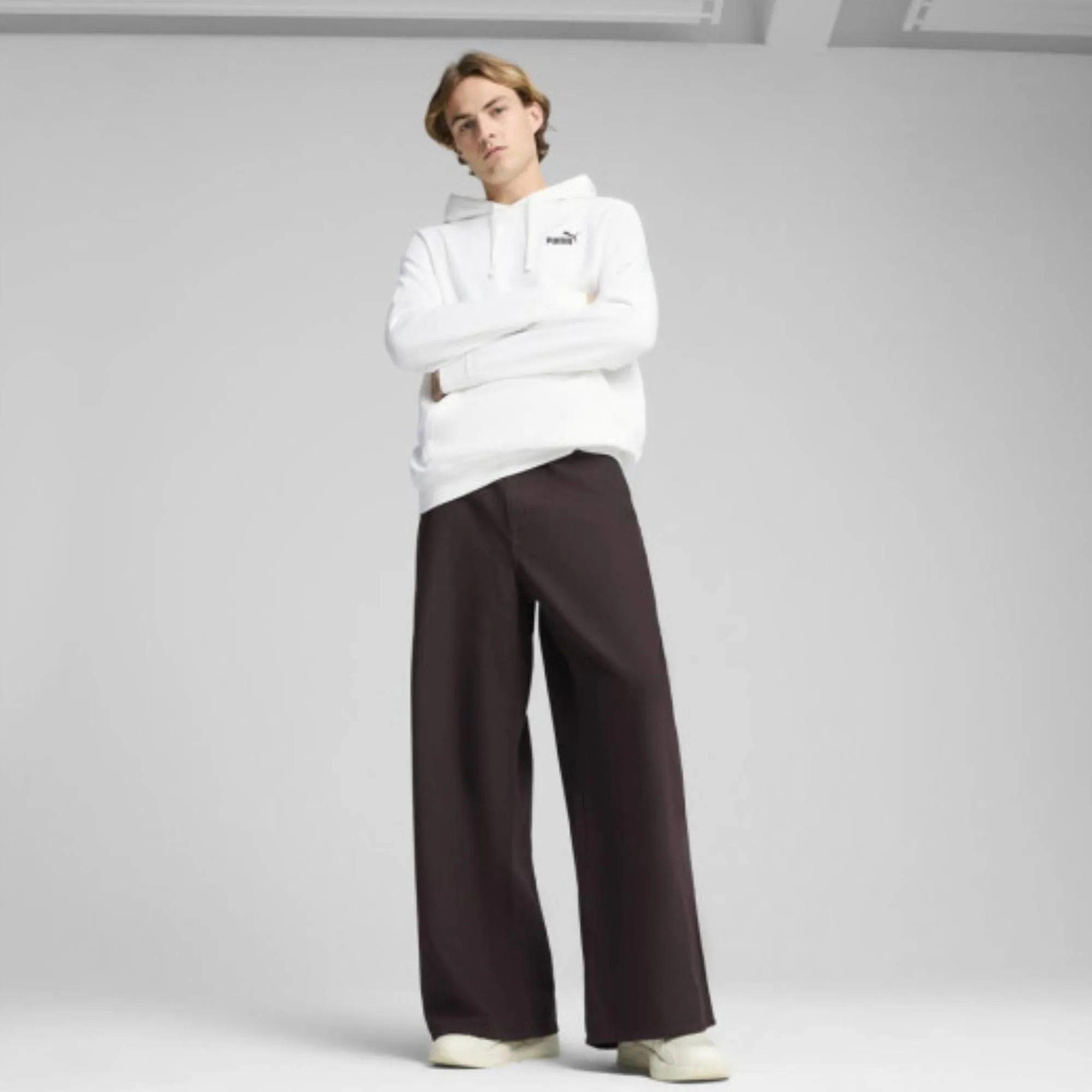 PUMA ESSENTIALS SMALL NO. 1 LOGO HOODIE