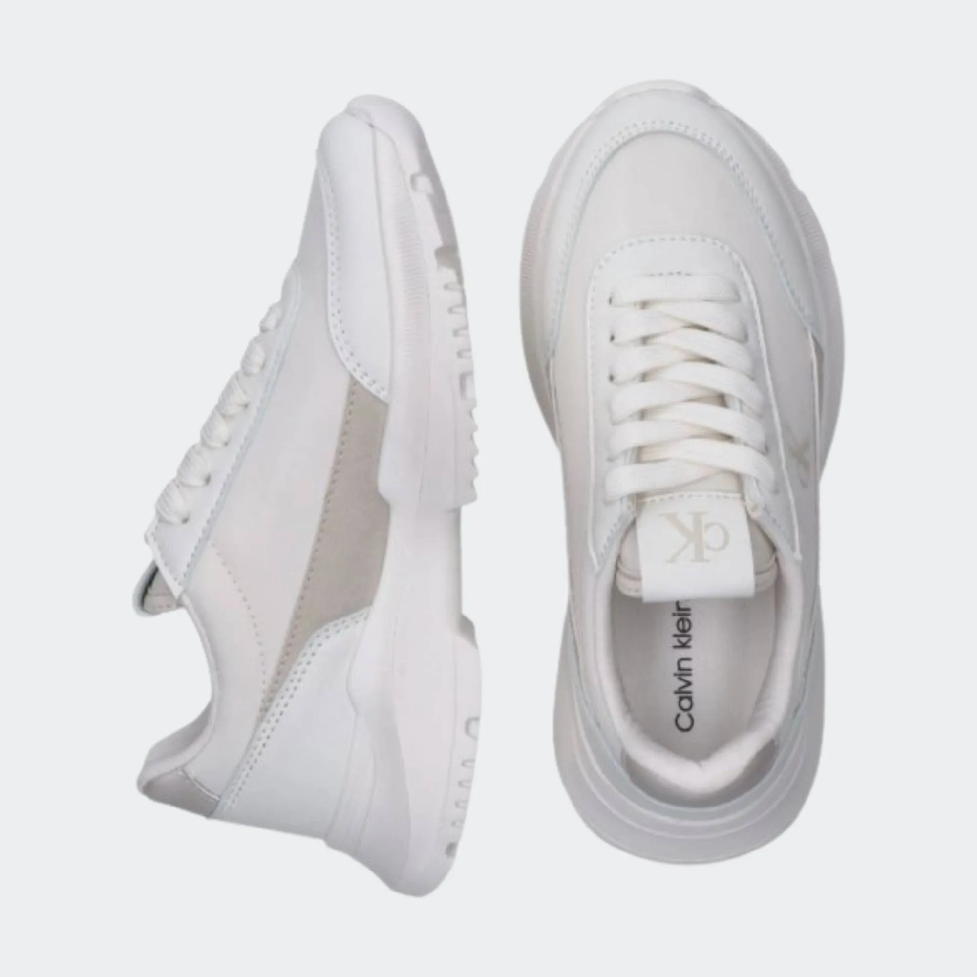 CALVIN KLEIN LOW CUT LACE-UP SNEAKER