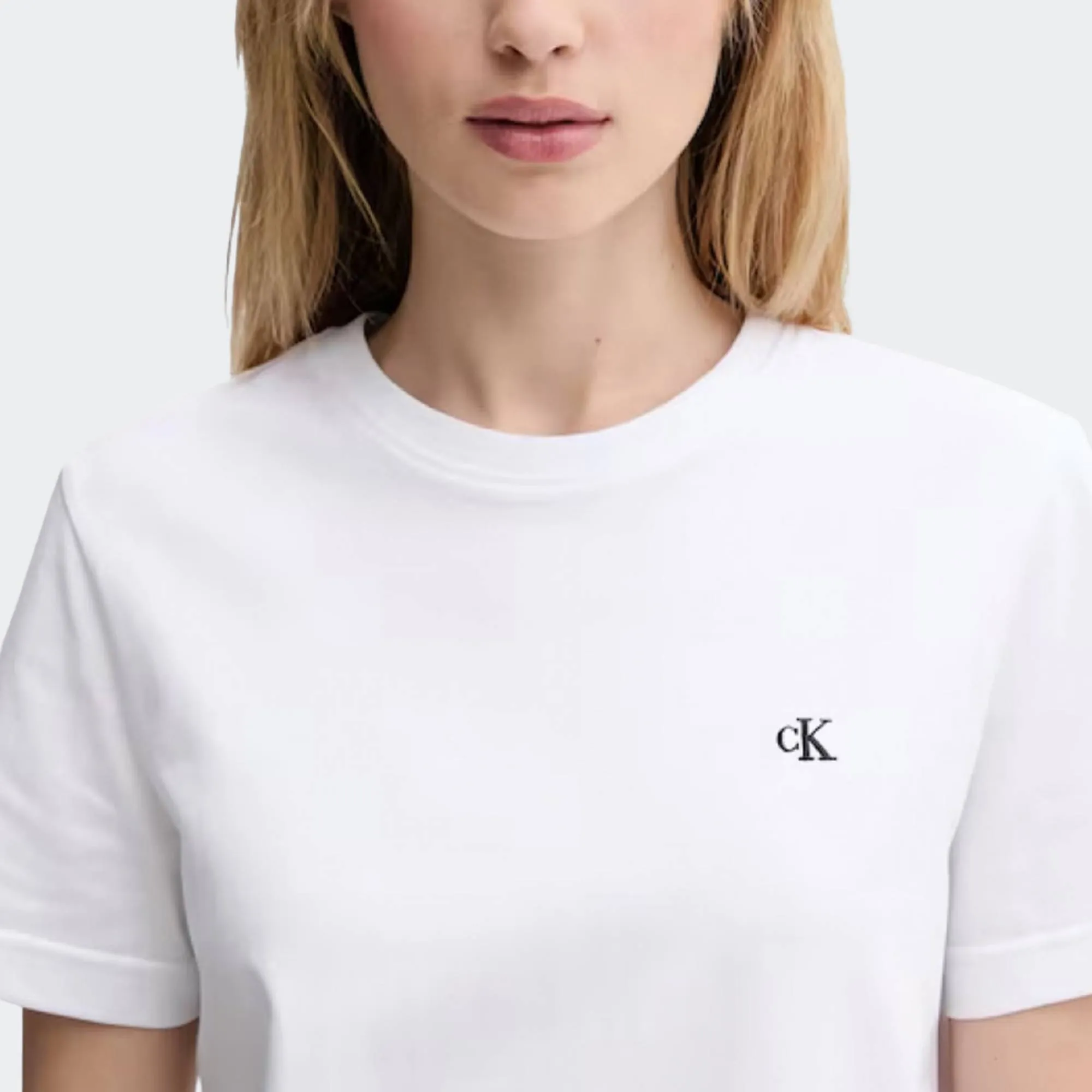 CALVIN KLEIN JEANS MONOGRAM CREW TEE