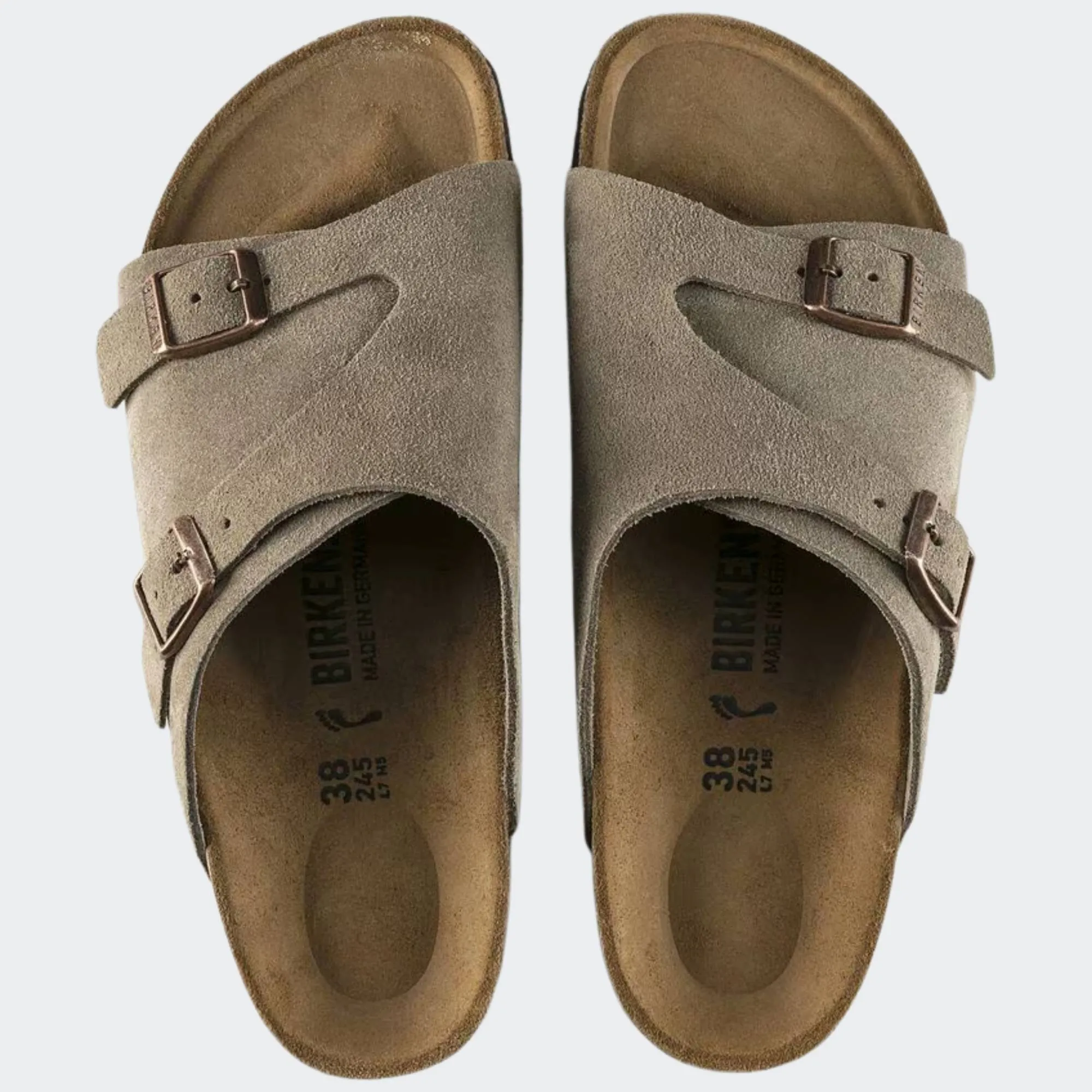 BIRKENSTOCK LEATHER ZURICH LEVE