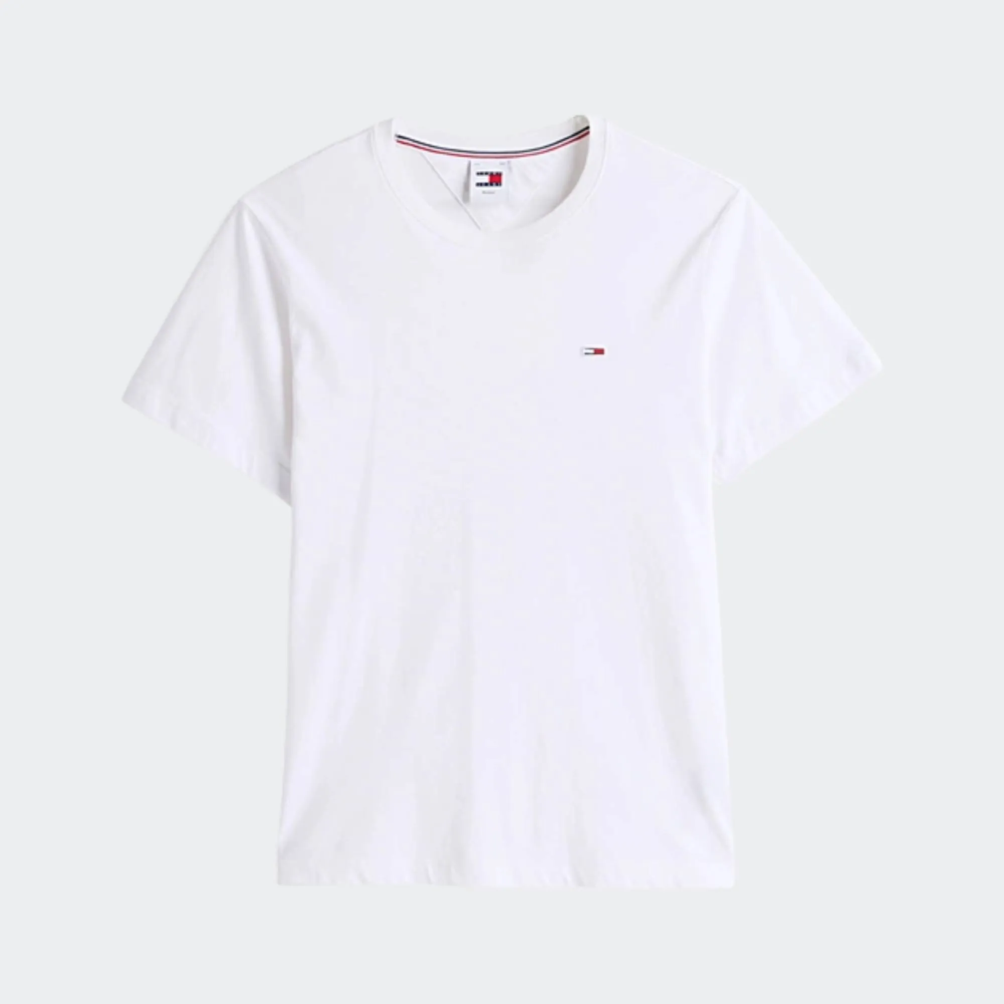 TOMMY JEANS MENS REGULAR LINEAR LOGO TEE
