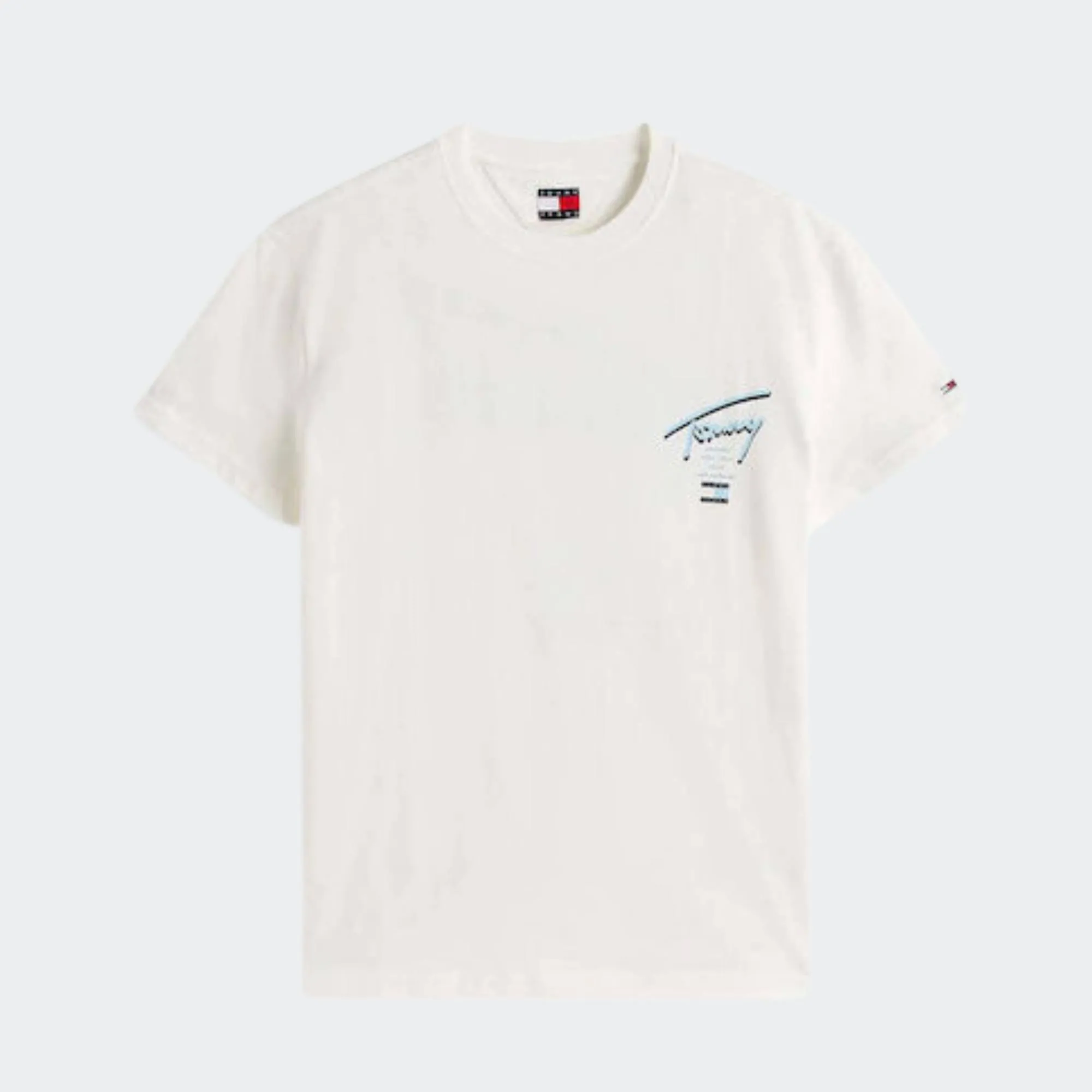 TOMMY JEANS MENS REGURAL SIGNATURE CITY TEE