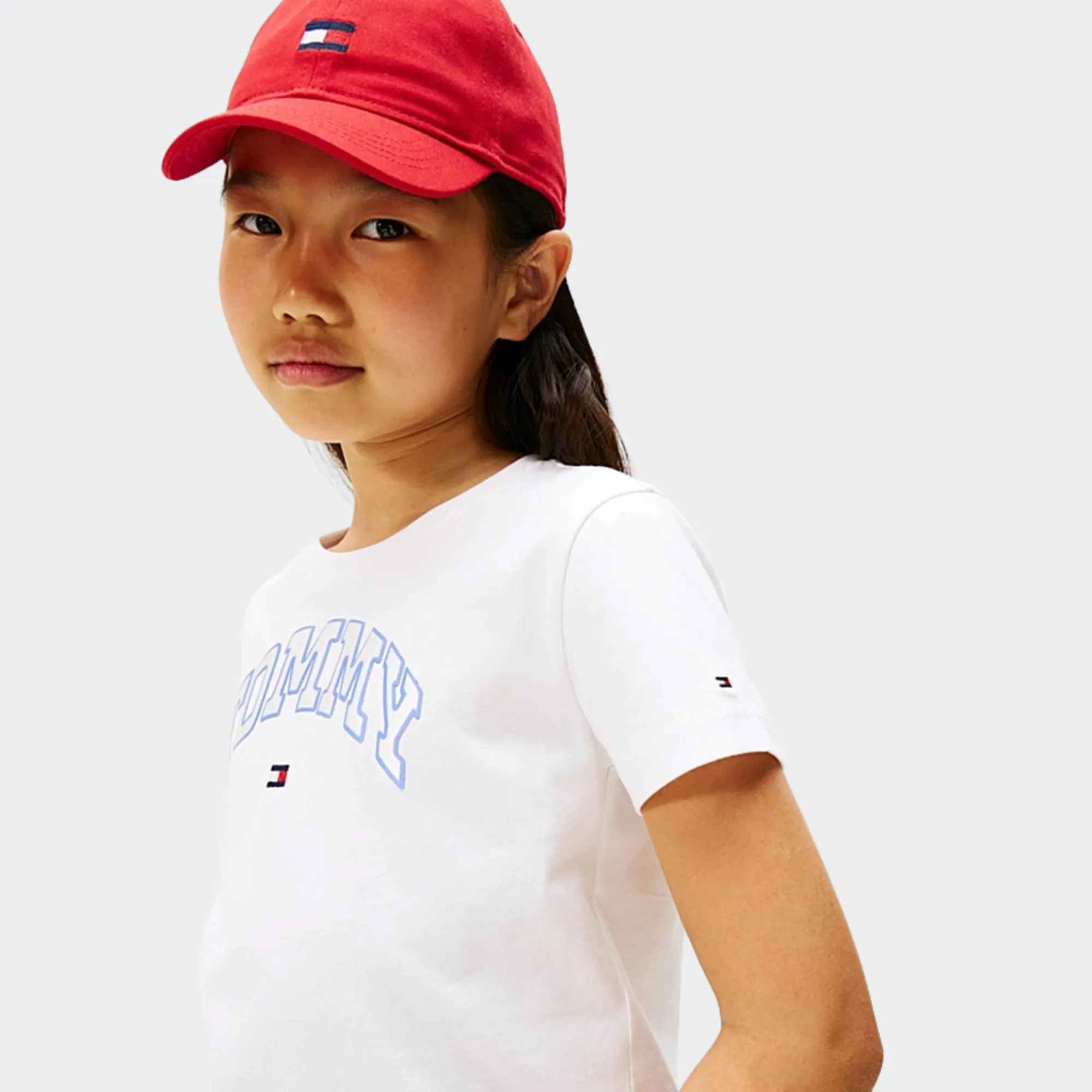 TOMMY HILFIGER VARSITY SATEEN TEE