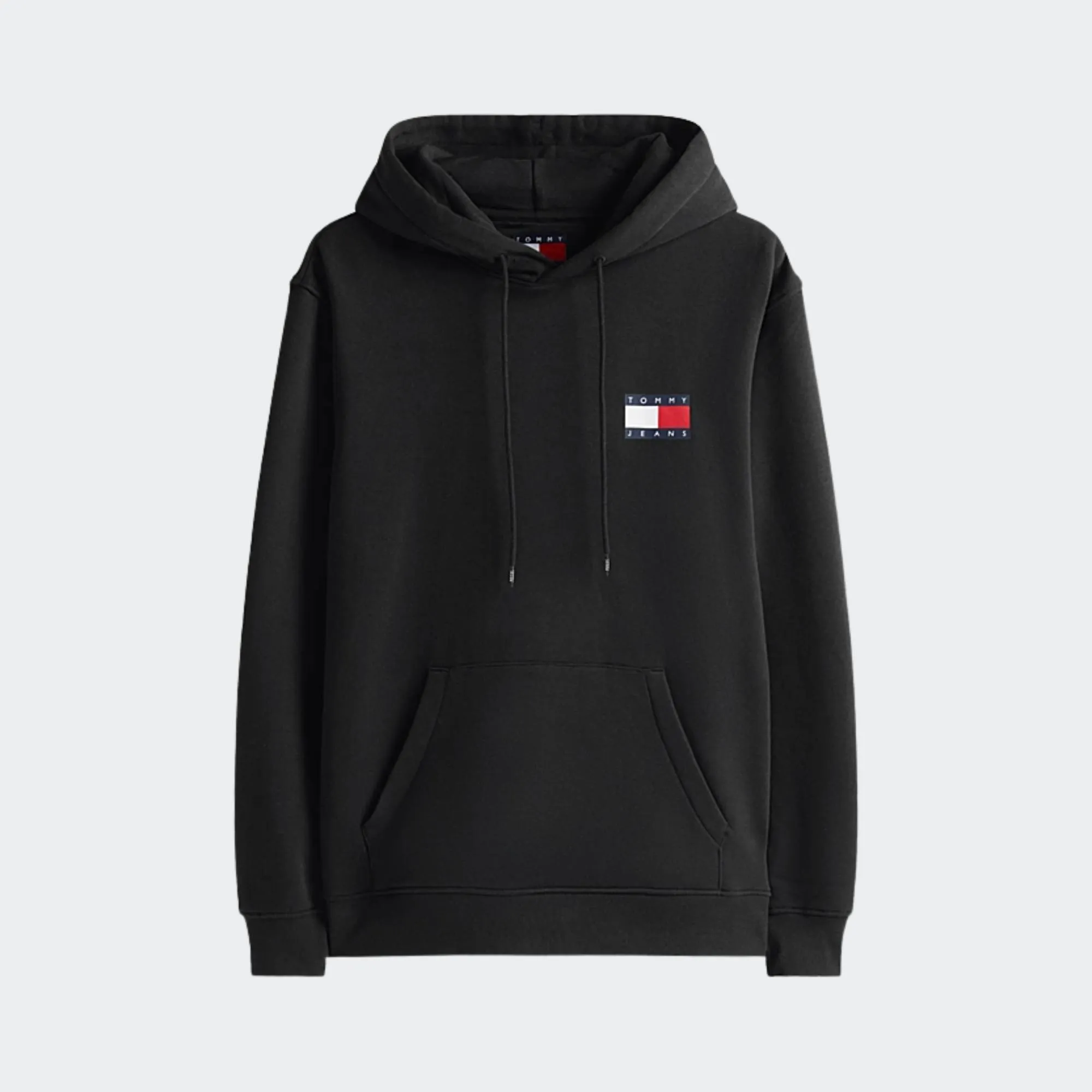 TOMMY JEANS MENS REGULAR ESSENTIAL FLAG HOOD