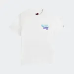 TOMMY JEANS MENS REGURAL STACK BACKPRINT TEE