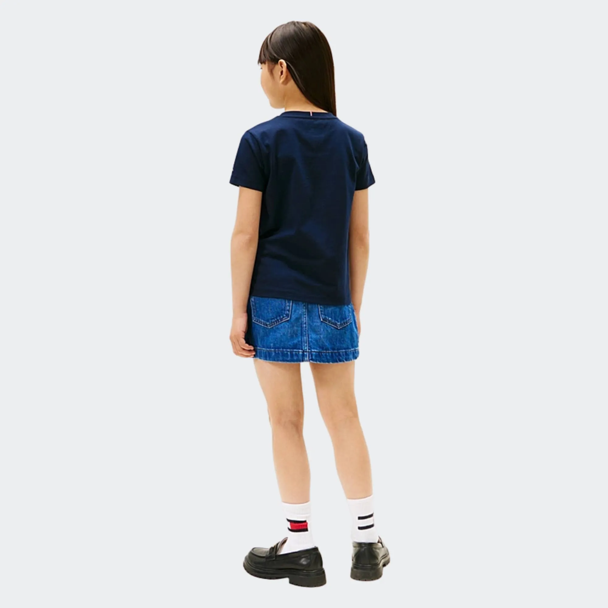 TOMMY HILFIGER VARSITY SATEEN TEE