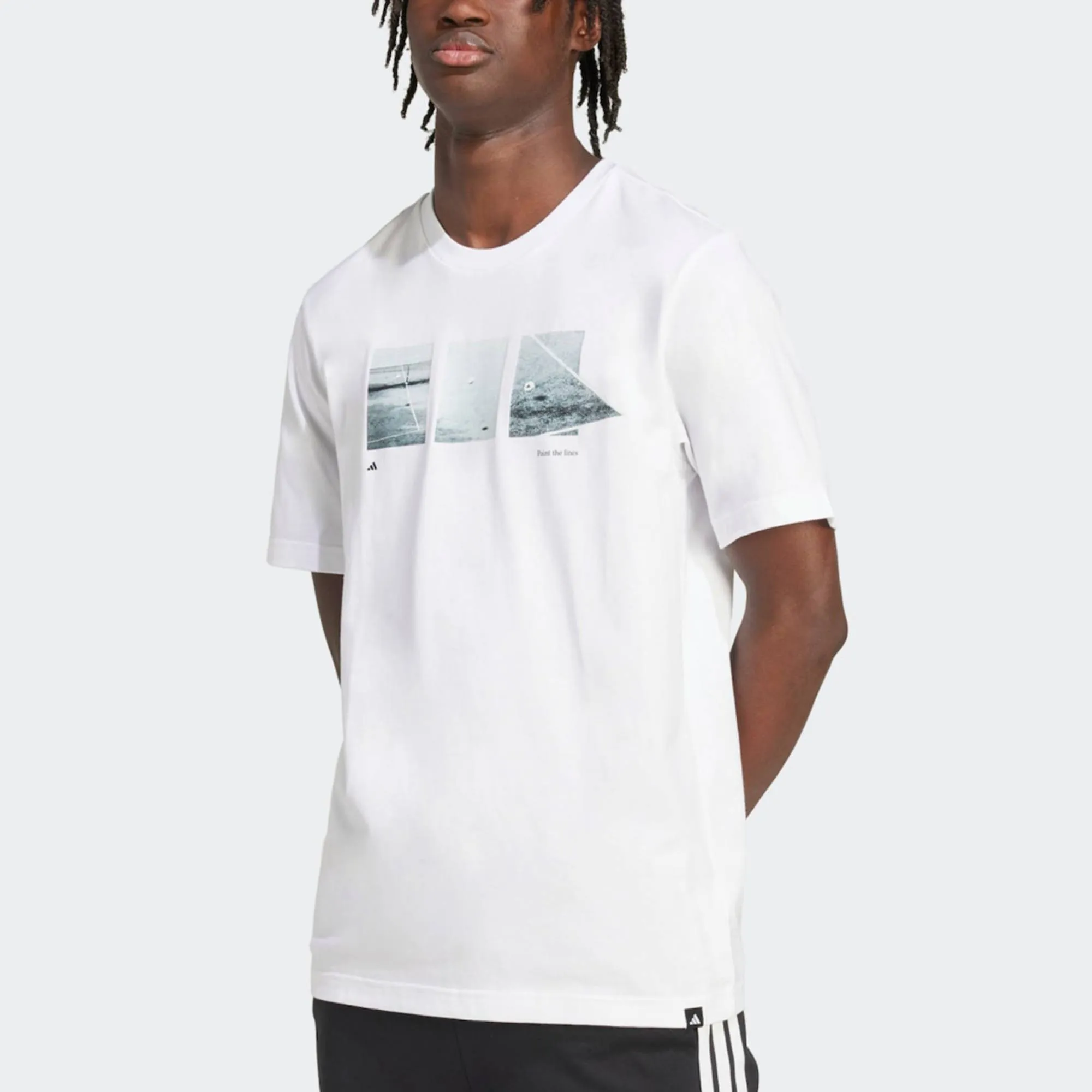 ADIDAS LENS TENNIS TEE