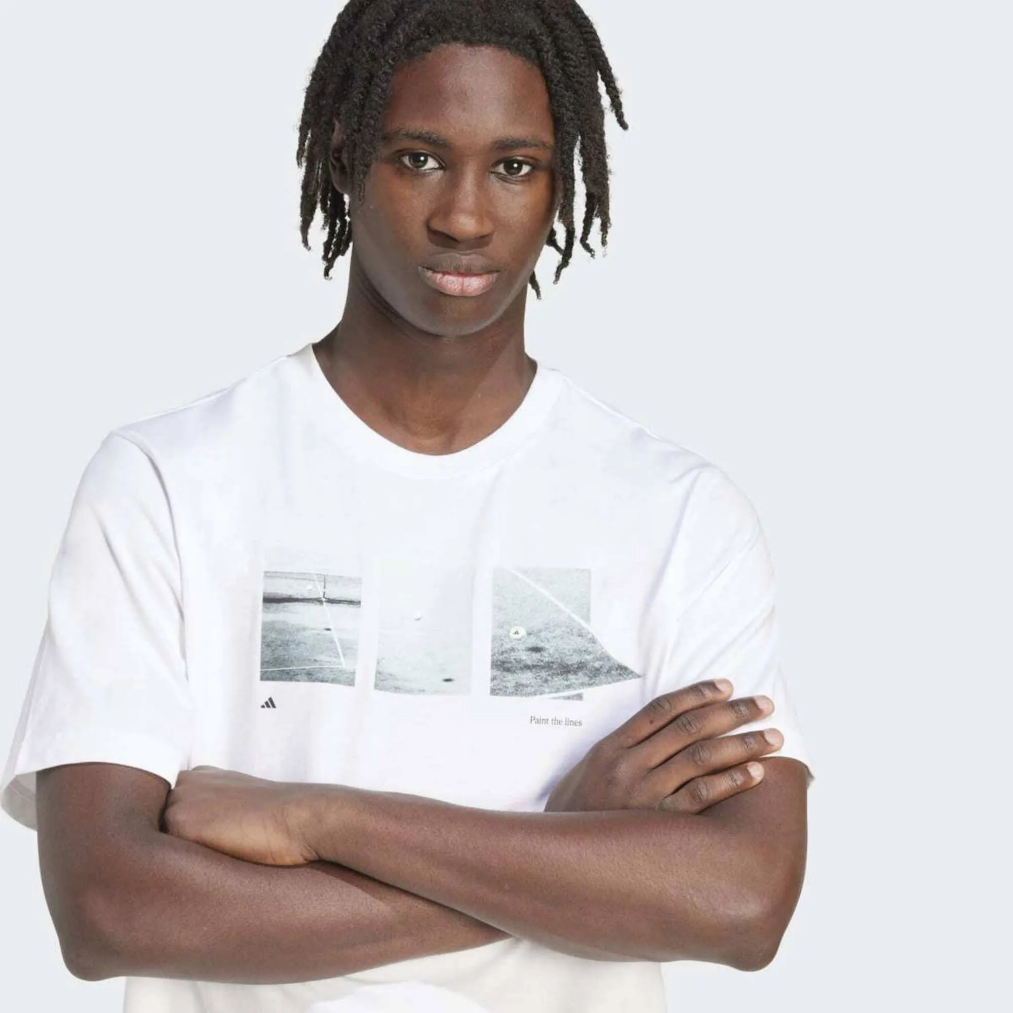 ADIDAS LENS TENNIS TEE