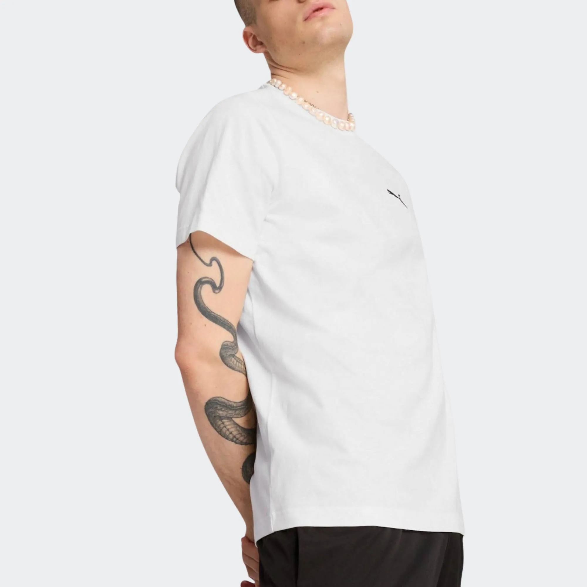 PUMA ESSENTIALS SMALL LOGO TEE