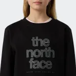 THE NORTH FACE GIRLS REFLECTIVE LOGO RELAXED CREW