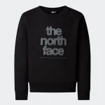 THE NORTH FACE GIRLS REFLECTIVE LOGO RELAXED CREW