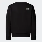 THE NORTH FACE GIRLS REFLECTIVE LOGO RELAXED CREW